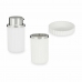 Bath Set Berilo 3318-1 White Plastic (12 Units)