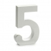 Number Pincello 5 White 2 x 16 x 14,5 cm (24 Units)