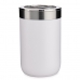 Toothbrush Holder White Silver Plastic 7,7 x 11,2 x 7,7 cm (6 Units)