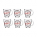 Taza Mug Original Transparente Vidrio 6 Unidades (320 ml)