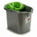 Hink Med hjul Plast 15 L 31 x 31 x 41 cm (24 antal)