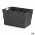 Cabaz Kipit A3-6875 Preto Tecido 25 x 20 x 35 cm (12 Unidades)