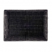 Panier Noir Tissu 25 x 20 x 35 cm (12 Unités)