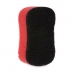 Schuurspons Zwart Rood Schuim Schuurvezel 7,3 x 4 x 12,3 cm (40 Stuks)