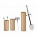 Set de Baño Berilo B6274 S3-2 Marrón Plástico (8 Unidades)