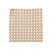 Alfombrilla Antideslizante para Ducha Berilo 90980 Beige PVC 54 x 54 x 1 cm (6 Unidades)