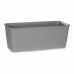 Självvattnande planter Stefanplast Grå Plast 13 x 11 x 29 cm (12 antal)