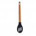 Ladle Kinvara HW418869 Black Silicone beech wood 6 x 1,8 x 30,5 cm (48 Units)