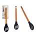 Ladle Kinvara HW418869 Black Silicone beech wood 6 x 1,8 x 30,5 cm (48 Units)