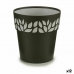 Vaso Autoirrigável Stefanplast Cloe Antracite Plástico 19 x 19 x 19 cm (12 Unidades)