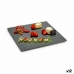 Snackdienblad Zwart Raad van bestuur 30 x 0,5 x 30 cm (12 Stuks)