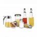 Condiment container set Sudrabains Metāls (12 gb.)