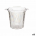 Vedro za led Črte Plastika 16,5 x 17 x 21 cm (12 kosov)