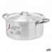 Kookpot met Deksel Zilverkleurig Aluminium 4 L 24 x 13 x 31 cm (10 Stuks)