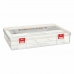 Multi-functionele Kist Rood Transparant Plastic 29,5 x 6 x 20,5 cm (24 Stuks)