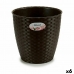 Planter Stefanplast Plast 24 x 22 x 24 cm (6 enheter)