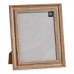 Cadre photo 26 x 2 x 31 cm Verre Bois Marron Cuivre Plastique (6 Unités)