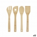 Set of Kitchen Utensils Kinvara KT200063 Bamboo (12 Units)