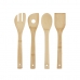 Set of Kitchen Utensils Kinvara KT200063 Bamboo (12 Units)