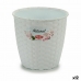 Cache-pot Stefanplast Blanc Plastique 14 x 13 x 14 cm (12 Unités)