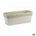 Selvvannende planter Stefanplast Cloe Hvit Plast 49,5 x 17 x 19 cm (12 enheter)