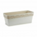 Selvvannende planter Stefanplast Cloe Hvit Plast 49,5 x 17 x 19 cm (12 enheter)