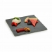 Snacksbrett Svart Brett 25 x 0,5 x 25 cm (12 enheter)