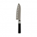 Kuchyňský nůž Černý Stříbřitý Nerezová ocel Plastické 5 x 30 x 2,5 cm (12 kusů)