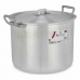 Casserole with Lid Silver Aluminium 35,5 x 24 x 28 cm (4 Units)