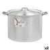 Casserole with Lid Kinvara 100042 Silver Aluminium Ø 36 cm (2 Units)