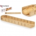 Επιφάνεια Κοπής Ψωμιού από Μπαμπού Καφέ Bamboo 50 x 4,5 x 11 cm (x6)