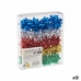 Argolas Brilho Multicolor PVC 5 x 3,5 x 5 cm (12 Unidades)