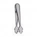 Ice Tongs 18,5 x 3,5 x 6 cm Silver Stainless steel (12 Units)