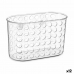 Agățătoare pentru duș 19,3 x 12 x 9 cm Transparent Plastic PVC (12 Unități)