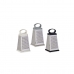 Grater Kinvara 50680 Rubber Stainless steel Plastic 11,5 x 22,5 x 10 cm (24 Units)