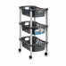 Groentetrolley Stefanplast Wit Antraciet Plastic 40 x 29,5 x 68,5 cm (44 Unidades)