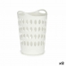 Panier à linge Blanc Plastique 50 L 44 x 56 x 41 cm (12 Unités)