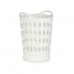 Laundry Basket White Plastic 50 L 44 x 56 x 41 cm (12 Units)