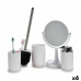 Set da Bagno Berilo CN-B6369-W Bianco polipropilene 4 Pezzi (6 Unità)