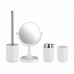 Set da Bagno Berilo CN-B6369-W Bianco polipropilene 4 Pezzi (6 Unità)