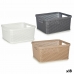 Panier Multi-usages Plastique 2,5 L 24,5 x 10,4 x 18,5 cm (18 Unités)