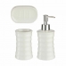 Conjunto de Banho Berilo DW29150-1 Branco Cerâmica (12 Unidades)