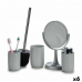 Set da Bagno Berilo CN-B6369-G Grigio polipropilene 4 Pezzi (6 Unità)