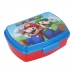 Desiatový box na sendvič Super Mario Plastické Červená Modrá (17 x 5.6 x 13.3 cm)