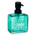 Dozator de Săpun Pure Soap 250 ml Geam Verde Plastic (12 Unități)