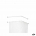 Stang voor Gordijnen Berilo B0769L Wit Aluminium 80 cm Douche (24 Stuks)