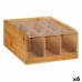 Cutie pentru infuzii Maro Bambus 22 x 10 x 20,5 cm Ceai (6 Unități)