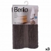 Toalla de baño Berilo 89670 Gris 80 % algodón 20 % Poliéster 70 x 130 cm (3 Unidades)