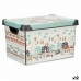 Cutie de depozitare cu capac Infantil Drum 22 L Plastic 29,5 x 23,5 x 39,5 cm (12 Unități)