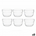 Set de boluri Motto Transparent Sticlă 200 ml (8 Unități)